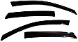 94968 Front and Rear Window Visor, Smoke