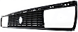 Grille Assembly, Painted Black Shell and Insert