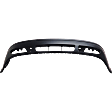 2000 Volkswagen Jetta GLS - Front Primed Bumper Cover, 1999-2005 Body Style (With Built-In Bumper Molding)