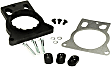 2006 Chevrolet Silverado 1500 - Throttle Body Spacer - Black, Nylon Composite, Direct Fit, Sold Individually