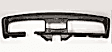 1969 Volkswagen Beetle - Dash Cover, Black, Molded; Overlay Over Factory Dash, Dash Cap Series
