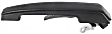 Front, Driver Side Exterior Door Handle, Black, Without Key Hole
