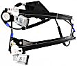2001 Volkswagen Passat - Front, Passenger Side Power Window Regulator, Without Motor, For Models Without Panel