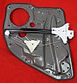Rear, Driver Side Power Window Regulator, Without Motor