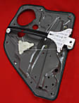 Rear, Driver Side Power Window Regulator, Without Motor