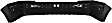 Rear Primed Bumper Cover, Sedan