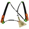 V10-1881 Front, Driver Side OE Replacement Series Power Window Regulator, With Motor