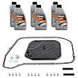 2016 Audi A7 Quattro - Automatic Transmission Filter, 6 Cyl 3.0L, Filter With Transmission Oil (8Hp 1 Ltr) And Installation Hardware; To 01/05/2015