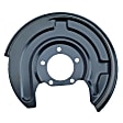 V10-3905 Rear, Driver Side Brake Dust Shields - Replaces OE Number 8E0 615 611 C