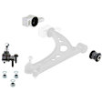V10-3929 Control Arm Repair Kit - Replaces OE Number 1K0 407 152 AC
