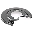 2000 Audi TT Quattro - Rear, Driver Side Brake Dust Shields, 1.8L 4Cyl, With Rear Disc; With Oe No. 1J0615611C