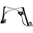 V10-6116 Front, Driver Side OE Replacement Series Manual Window Regulator, Without Motor