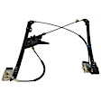 1999 Volkswagen Jetta - Front, Passenger Side Power Window Regulator, Without Motor, enginedes : ABA; Without Mounting Plate; Power Operated, OE Replacement Series