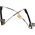 2003 Volkswagen Golf - Front Or Rear, Passenger Side Power Window Regulator, Without Motor