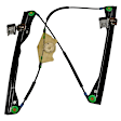 2000 Volkswagen Jetta - Front, Driver Side Power Window Regulator, Without Motor, enginedes : AEG; Without Mounting Plate; Power Operated; Made In China, OE Replacement Series