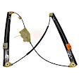 2004 Volkswagen Touareg - Front, Passenger Side Power Window Regulator, With Motor, enginedes : AXQ; Without Mounting Plate; Power Operated, OE Replacement Series