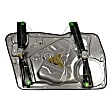 2014 Volkswagen Tiguan - Front, Passenger Side Power Window Regulator, Without Motor, OE Replacement Series