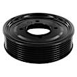2000 BMW 740iL - Water Pump Pulley, enginedes : M62; With Oe No. Pqr000030, 7-Groove Pulley, Serpentine, Black, Plastic, Sold Individually, OE Replacement Series