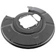 V20-2794 Rear, Driver Side Brake Dust Shields - Replaces OE Number 34 21 6 760 853