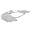 V20-3593 Front, Passenger Side Brake Dust Shields - Replaces OE Number 34 10 6 895 050