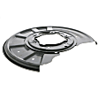 2013 Mercedes Benz E300 - Brake Backing Plate, mfrbodycodename: 212.080; The Old Part Must No Longer Be Installed, Sold Individually