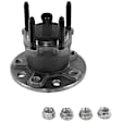 V40-0545 Rear, Driver or Passenger Side Wheel Hub, 5 Lugs