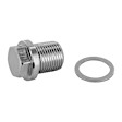 V95-0281 Oil Drain Plug - Steel, Direct Fit, Sold Individually