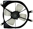 FA70068 OE Replacement Radiator Fan Driver Side, Single fan, VDO OE Replacement