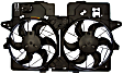 2005 Mazda Tribute - Radiator Fan 6 Cyl 3.0L, Dual fan, VDO OE Replacement