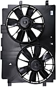 FA70453 OE Replacement Radiator Fan, Dual fan, VDO OE Replacement