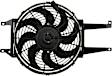 1998 Chevrolet K1500 Suburban - A/C Condenser Fan 8 Cyl 6.5L, With Air Conditioning, Single fan