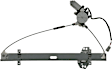 WL41135 Front, Driver Side VDO OE Replacement Power Window Regulator, With Motor