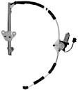 WL41769 Front, Passenger Side VDO OE Replacement Power Window Regulator, With Motor