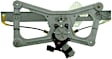 WL44175 Sedan Front, Driver Side VDO OE Replacement Power Window Regulator, With Motor