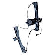 WL48975 Front, Passenger Side OE Replacement Series Power Window Regulator, With Motor
