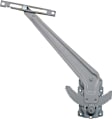 1988 Toyota Pickup - Front, Driver Side Manual Window Regulator, Without Motor, with Manual Windows, with Vent Window, VDO OE Replacement