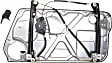 WR51206 Front, Driver Side VDO OE Replacement Power Window Regulator, Without Motor