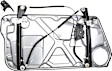 Front, Passenger Side VDO OE Replacement Power Window Regulator, Without Motor
