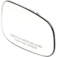 2007 Volvo S60 - Mirror Glass Passenger Side, Heated, Without Blind Spot Feature, Without Turn Signal Light