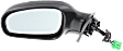 Driver Side Mirror, Power, Manual Folding, Heated, Paintable, No Signal Light and Memory, With Puddle Light, No Auto-Dim and Blind Spot Feature, With Illum Entry, Non-Retractable