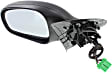 Driver Side Mirror, Power, Manual Folding, Heated, Paintable, No Signal Light and Memory, With Puddle Light, No Auto-Dim and Blind Spot Feature, With Illum Entry, Non-Retractable