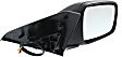 2000-2004 Volvo S40 - Passenger Side Mirror, Power, Manual Folding, Heated, Paintable, No Signal Light, No Memory, No Puddle Light, No Auto-Dimming, No Blind Spot Feature
