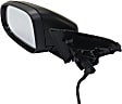 Driver Side Mirror, Power, Manual Folding, Heated, Paintable, In-housing Signal Light, With memory, With Puddle Light, No Auto-Dimming, No Blind Spot Feature