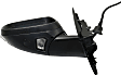Driver Side Mirror, Power, Manual Folding, Heated, Paintable, In-housing Signal Light, With memory, With Puddle Light, No Auto-Dimming, No Blind Spot Feature
