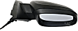 Passenger Side Mirror, Power Adjust, Power Folding, Heated, Paintable, In-housing Signal Light, With memory, With Puddle Light, No Auto-Dimming, No Blind Spot Feature