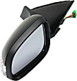 Driver Side Mirror, Power, Manual Folding, Heated, Paintable, In-housing Signal Light, With memory, With Puddle Light, No Auto-Dimming, No Blind Spot Feature
