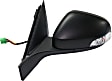 Driver Side Mirror, Power, Manual Folding, Heated, Paintable, In-housing Signal Light, With memory, With Puddle Light, No Auto-Dimming, No Blind Spot Feature