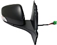 Passenger Side Mirror, Power, Manual Folding, Heated, Paintable, In-housing Signal Light, With memory, With Puddle Light, No Auto-Dimming, No Blind Spot Feature