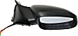 Passenger Side Mirror, Power, Power Folding, Heated, Paintable, In-housing Signal Light, With memory, With Puddle Light, No Auto-Dimming, No Blind Spot Feature