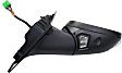 Passenger Side Mirror, Power, Power Folding, Heated, Paintable, In-housing Signal Light, With memory, With Puddle Light, No Auto-Dimming, No Blind Spot Feature